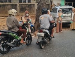 Gerindra Lampung Bagikan 15.000 Masker Gratis Antisipasi Dampak Aktivitas Gunung Anak Krakatau