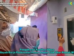 Puskesmas Pasar Ambon Uji Kualitas Udara di Lima Kelurahan, Antisipasi Dampak Abu Vulkanik