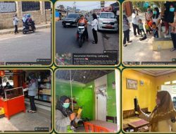 Puskesmas Kemiling Edukasi Warga, Bagikan Masker dan Cek Kualitas Udara Antisipasi Dampak Abu Vulkanik