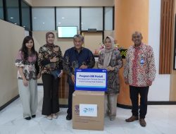 BRI Kanca Tanjung Karang Berbagi 20.000 Masker kepada Universitas Lampung untuk Antisipasi Dampak Erupsi Anak Krakatau
