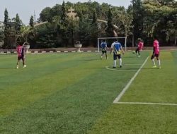 Jelang Porwanas, Futsal PWI Lampung Tes Taktik Lawan Bhayangkara FC
