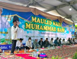 Meriah! Maulid Nabi Muhammad SAW di Sukajaya Lempasing Dihadiri Bupati Pesawaran