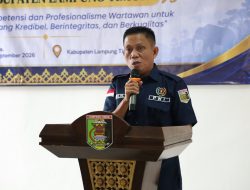 PWI Lampung Bersama PT PHE OSES Gelar UKW Madya Angkatan ke-39, di PWI Lampung Timur