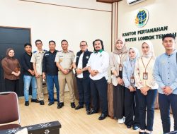 Ketua DPW Persadin NTB Lukman Aprizal, SH., Bersama Ketua DPC Lombok Tengah Ahmad Subandi Idris, SH. dan Jajaran Silaturahmi ke Kantor BPN Kabupaten Lombok Tengah