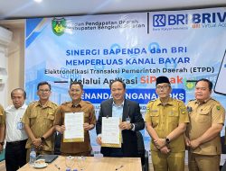 BRI Branch Office Manna Gandeng Bapenda Bengkulu Selatan Perluas Kanal Pembayaran PBB-P2 hingga Desa