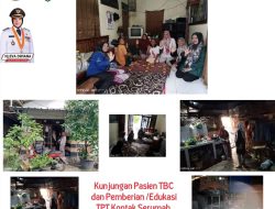 Puskesmas Way Kandis Kunjungi Rumah Pasien TB, Perkuat Pencegahan Penularan