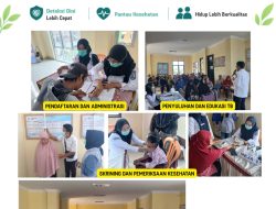 Puskesmas Sukabumi Gelar Penemuan Kasus TBC Terintegrasi CKG di Kelurahan Nusantar