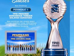 Lampung Raih Peringkat I TPID Terbaik Wilayah Sumatera 2026