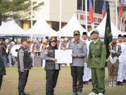 KEMAH BHAKTI SATYA LINMAS DAN PENGUKUHAN ORGANISASI ASLINMAS SERTA ABPEDNAS DIGELAR DI BANDAR LAMPUNG
