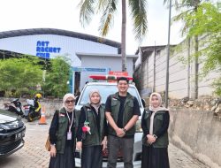 Tim P3K Puskesmas Rajabasa Indah Berikan Pelayanan Kesehatan P3K pada Pertandingan KOK Padel BEM FEB Universitas Lampung