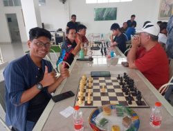 Atlet Catur PWI Lampung Panaskan Mesin, Latih Tanding dengan Percasi