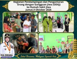 Puskesmas Kemiling Dampingi dan Antar ODGJ ke Rumah Sakit Jiwa