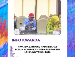 Kwarda Lampung Perkuat Sinergi dengan Pemprov dalam Gerakan Masyarakat Hidup Sehat