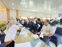 Puskesmas Rajabasa Indah Gelar Cek Kesehatan Gratis bagi Pegawai Lapas Kelas I Bandar Lampung