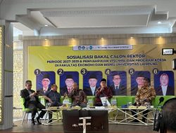 Tutup Paparan Visi-Misi, Budiyono Tekankan Keteladanan dan Kebersamaan untuk Bangun Unila